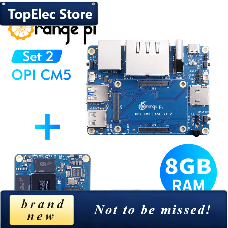Rk3588 Mini Pc Board - TopElec Orange Pi CM5 8G32G+CM5 Carte